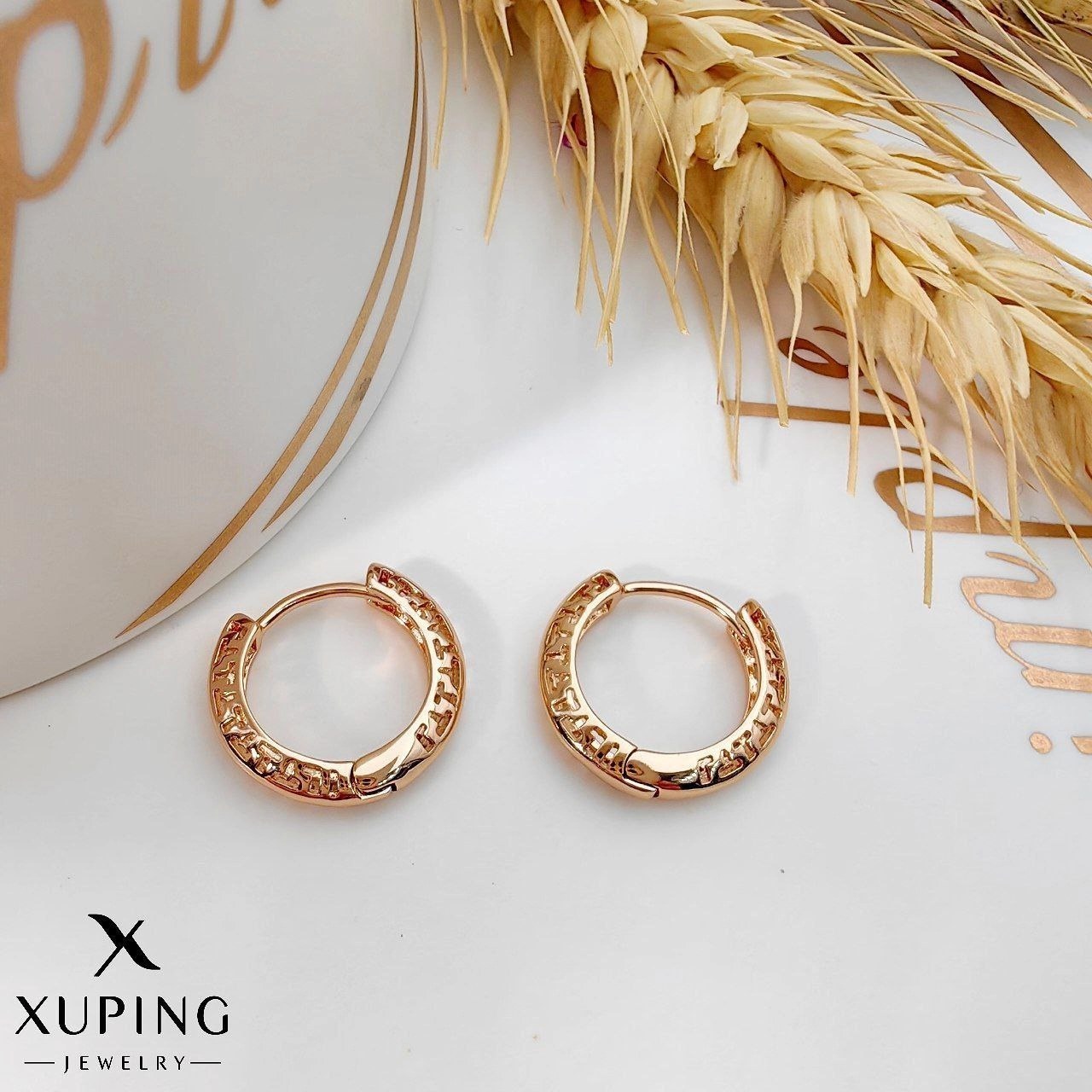 gooshvare-halghei-koochak-xuping گوشواره حلقه ای کوچک ژوپینگ