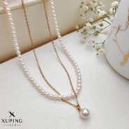 گردنبند دولاین مرواریدی ژوپینگ